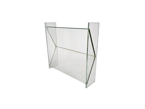 Image 1 of Daskas - design object - V- vase - glass - Rob Dashorst - 80's