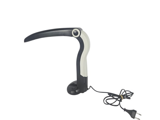 Image 1 of Lampada da tavolo Tucano - pop art - design H.T. Huang - bianco/nero - anni '80