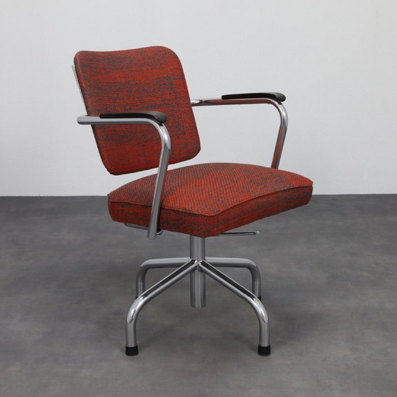 Image 1 of Bürostuhl mit Ottomane von Paul Schuitema für Fana, 1960er Jahre