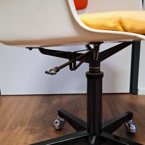 Image 1 of Sedia da ufficio vintage Gispen modello 2712 con rivestimento originale