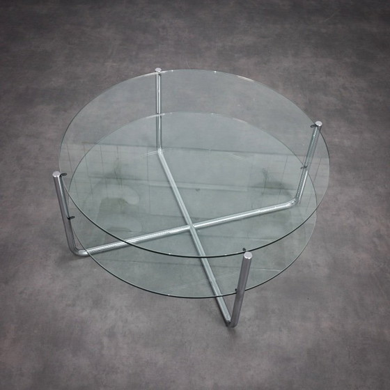 Image 1 of Bauhaus Coffee Table Model Gispen 427 by Dutch Originals, 1990s