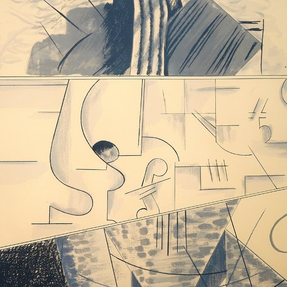 Image 1 of Aldo Mondino, Litografia a colori su carta, Danza, anni '70