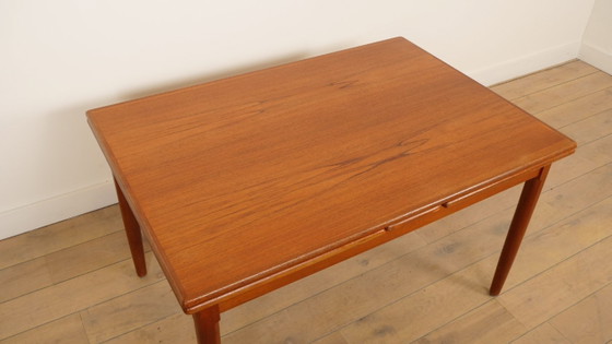Image 1 of Vintage eettafel | teak | Uitschuifbaar | 130 cm