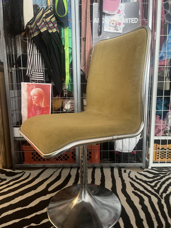 Image 1 of 2x Tacke draaistoel fauteuil Tulip chroom space age mid century vintage set
