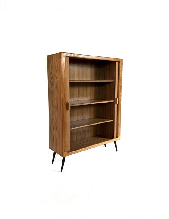 Image 1 of Vintage teakhouten highboard, Silkeborg Møbelfabrik ‘70