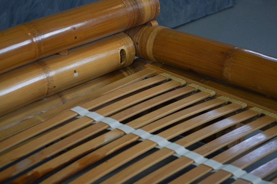 Image 1 of Cadre de lit vintage en bambou, Asie, années 1990