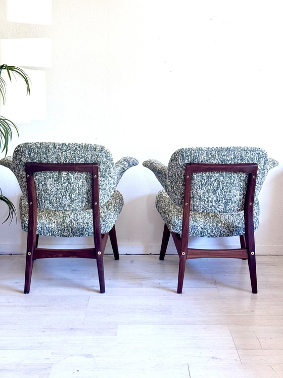 Image 1 of Poltrone vintage Louis van Teeffelen, anni '60