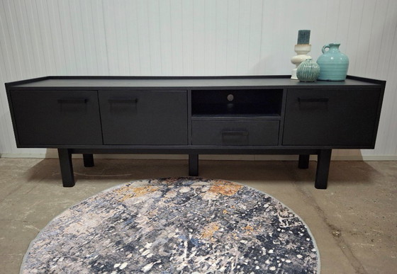 Image 1 of Modern oak TV cabinet, 190 cm, new