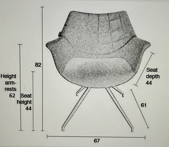 Image 1 of Armchair Zuiver Doulton