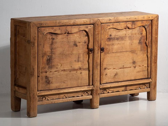 Antikes Sideboard aus Kiefernholz – China, um 1900 – Highboards, Wood, Iron (photo 34 of 58)