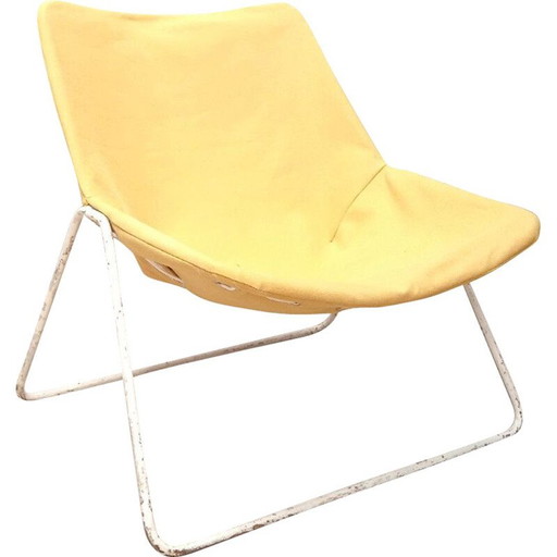 Fauteuil vintage G1 par Pierre Guariche pour Airborne, 1950