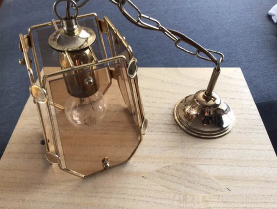 Image 1 of Hanglamp authentiek Hollywood Regency 1970