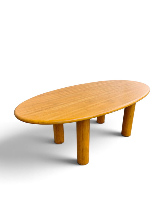 Grande table de salle à manger ovale en chêne – Tables de salle à manger, Wood (photo 3 of 9)