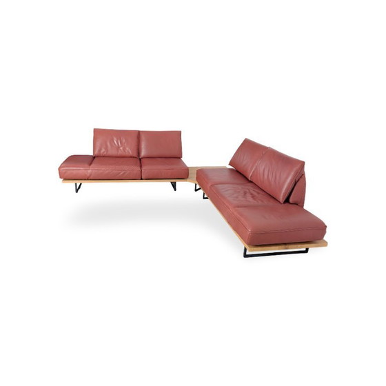 Image 1 of Original Koinor Phoenix corner sofa, designer couch, aniline leather, brown