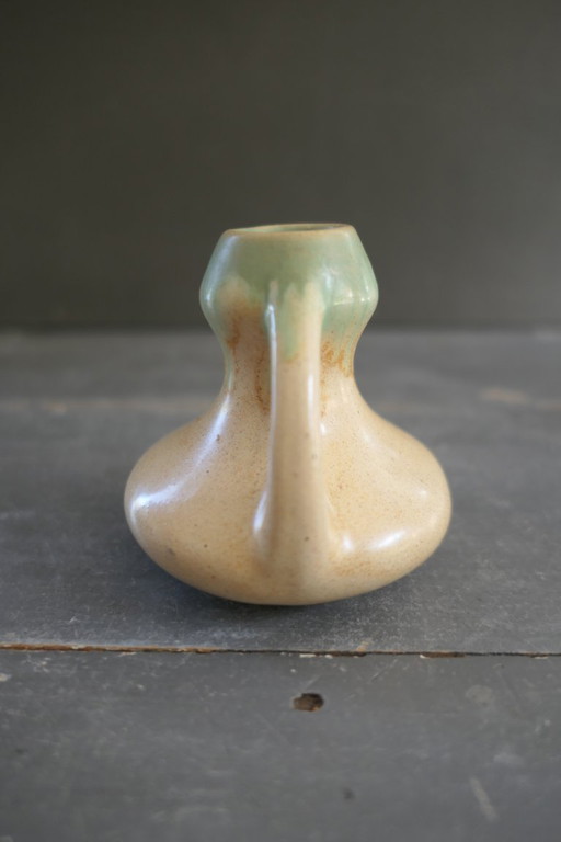 Art Deco vase Faiencerie de Thulin Belgium