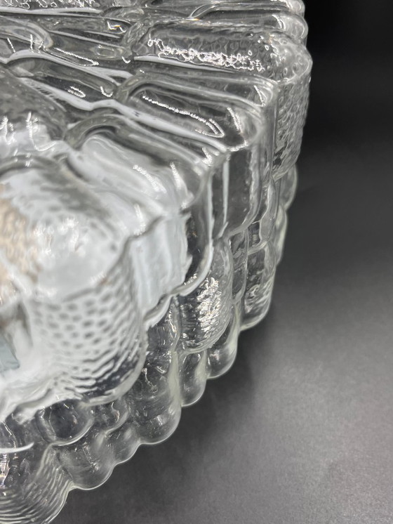 Image 1 of Massive molded glass ceiling light