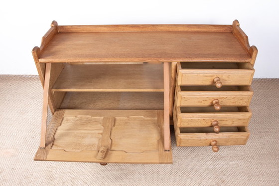 Image 1 of Oak sideboard by Guillerme and Chambron for Votre Maison 1960.