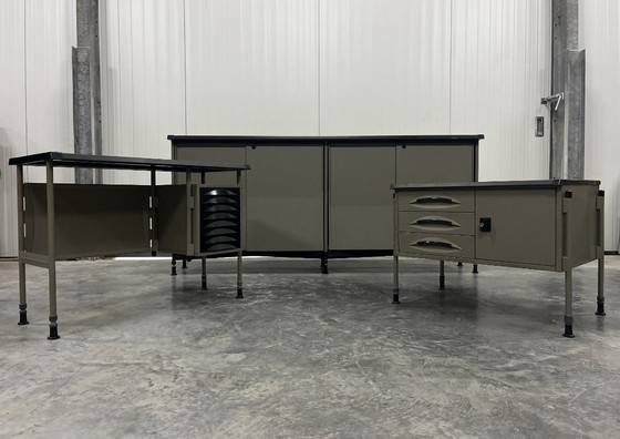 Image 1 of Set da scrivania Spazio, disegnato dallo Studio BBPR per Olivetti, anni '60