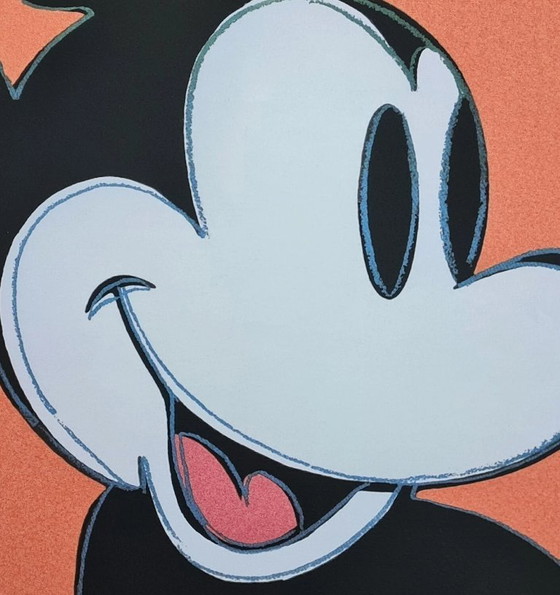 Image 1 of After Andy Warhol, Mickey Mouse, 1980s, Lithograph