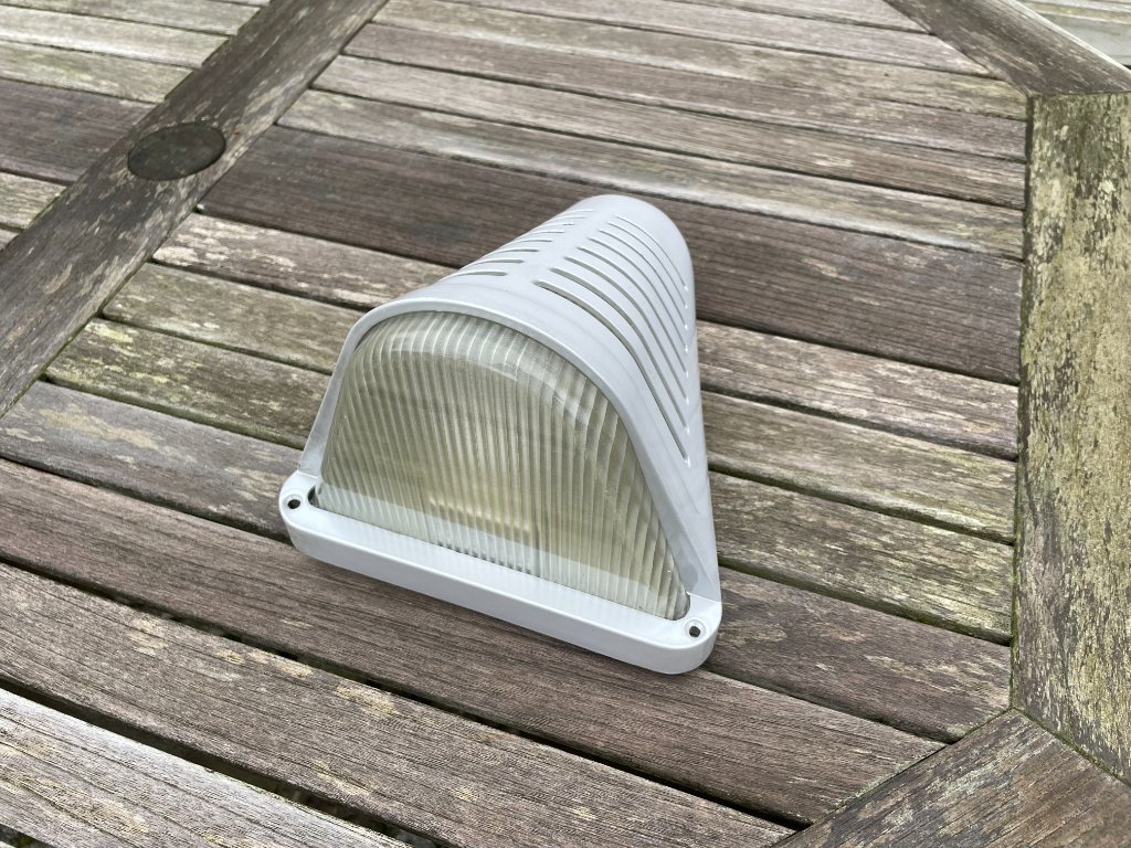 5 lampade da parete per esterni ALLUM CONO-3.911