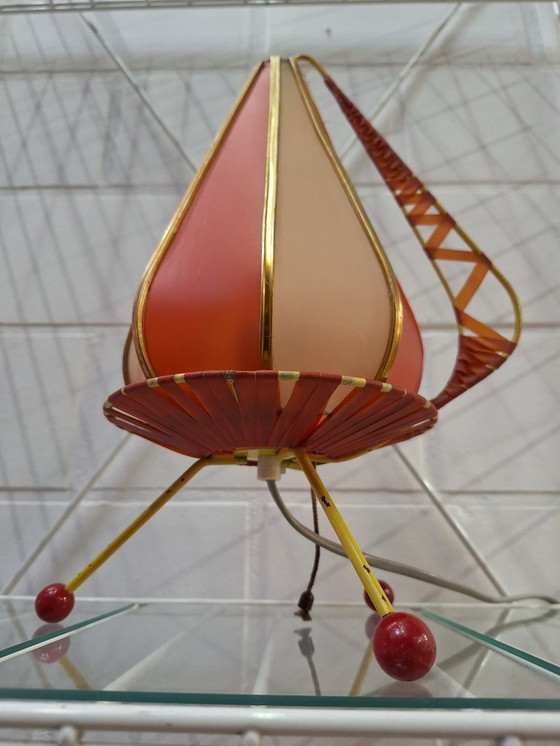 Image 1 of Mid-Century Scandinavian table lamp 1950s.