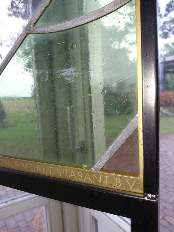 Image 1 of UNIQUE! Stained glass window by Joost Swarte