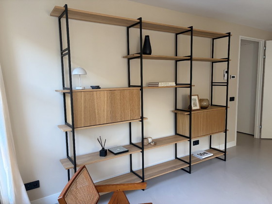 Image 1 of Meuble modulaire Studio Henk MC-6L chêne noir, huile-cire dure, lumière naturelle 3041