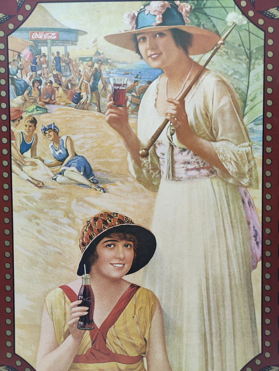 Image 1 of 2 x Coca-Cola advertising sign