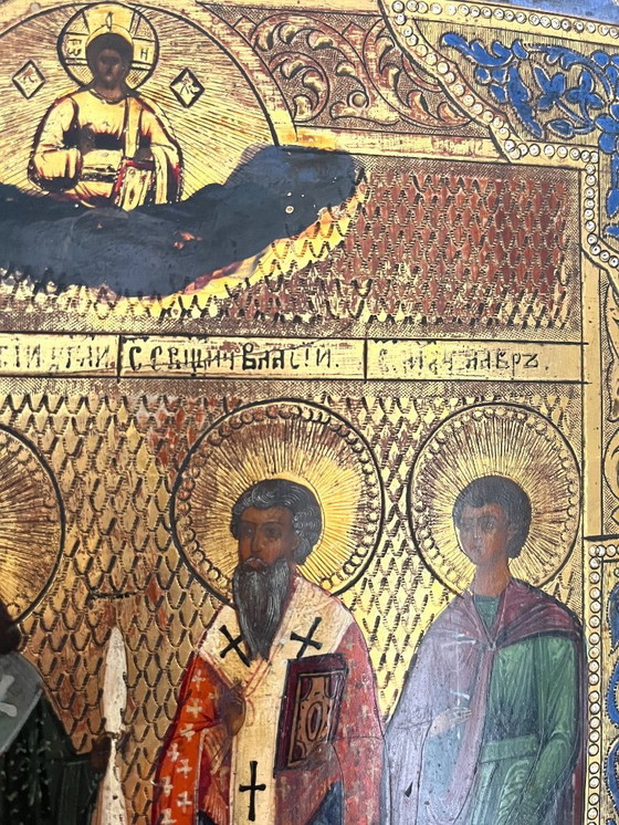 Image 1 of Icono ruso, siglo XIX.