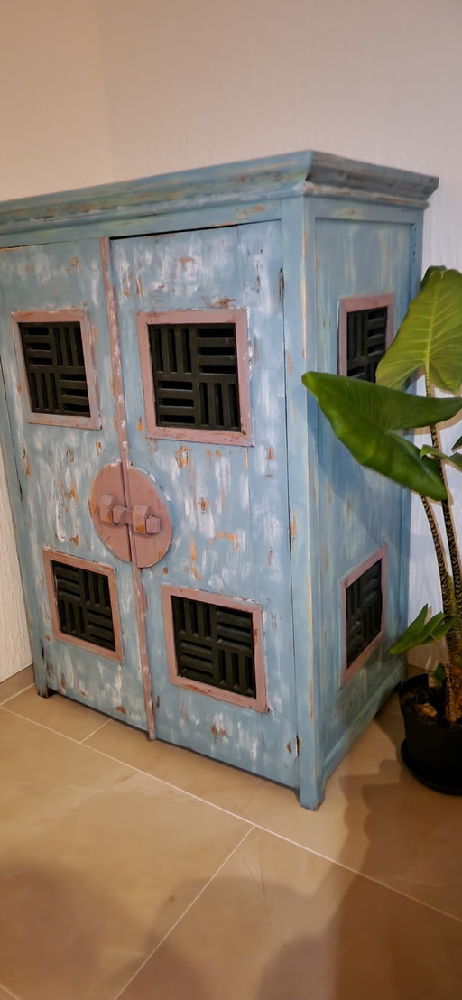 Eastern colored cabinet