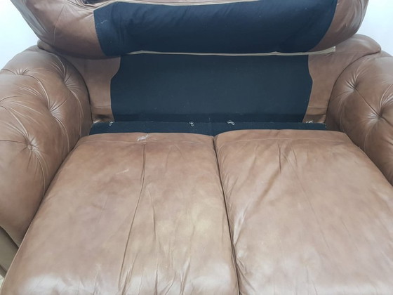 Divano Chesterfield stile Mid-Century in pelle – Sofà, Leather, Mid Century Modern (photo 13 of 22)