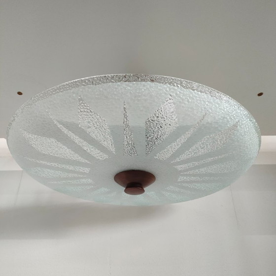 Image 1 of Vintage 50s-60s Scandinavian Ceiling Lamp (Scale Lamp)