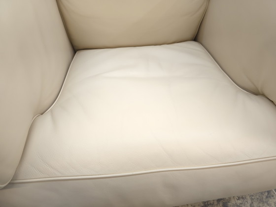 Image 1 of Fauteuil Poltrona Frau Twice Designer Fauteuil en cuir
