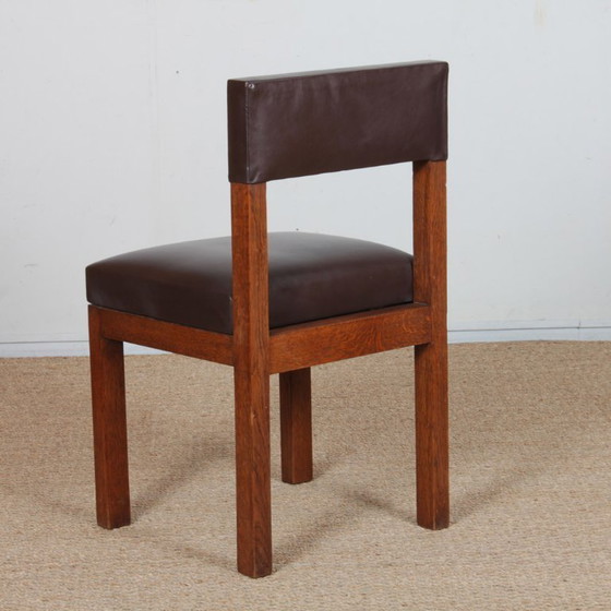 Image 1 of Ensemble de 4 chaises attribuées à Emiel Veranneman, 1960