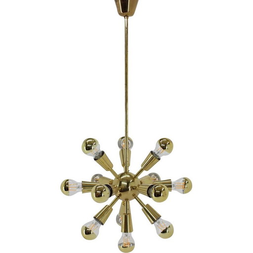 Ciondolo in ottone Sputnik, anni '70