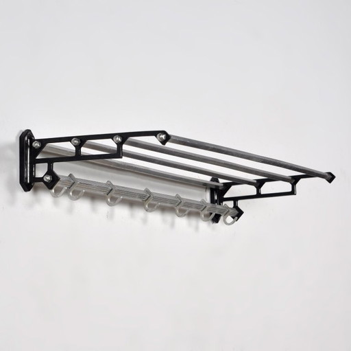 Appendiabiti Art Déco, anni '50 – kapstokken, Metal, Aluminium