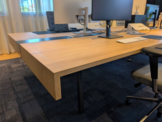 Image 1 of Design Workbench based on Vitra Design – massief eiken & staal