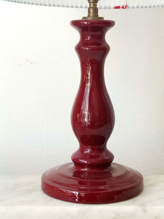 Vintage Lobster Ceramic Lamp with Shade – Table lamps (photo 8 of 9)