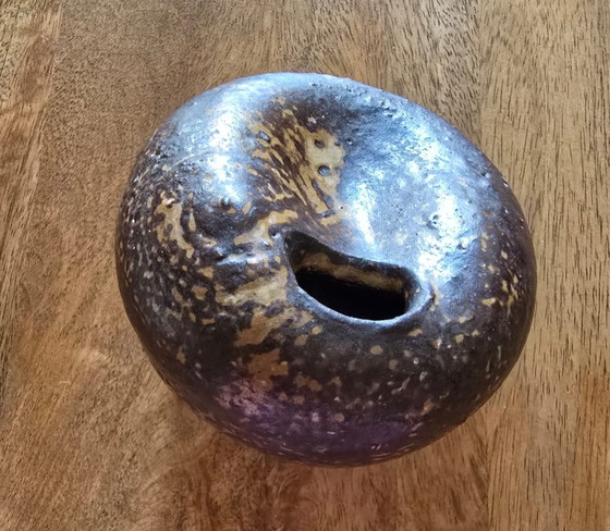 Image 1 of Vase en forme de galet JAAN MOBACH. VINTAGE, 1960S