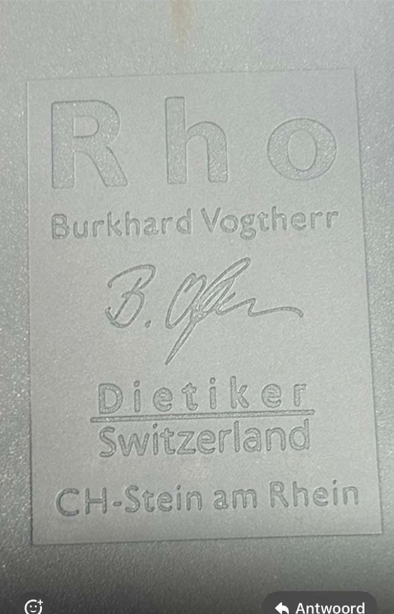 Image 1 of Sedia per visitatori Dietiker impilabile