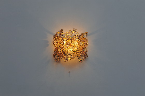 Image 1 of 2x Appliques dorées de Palwa (années 1960)