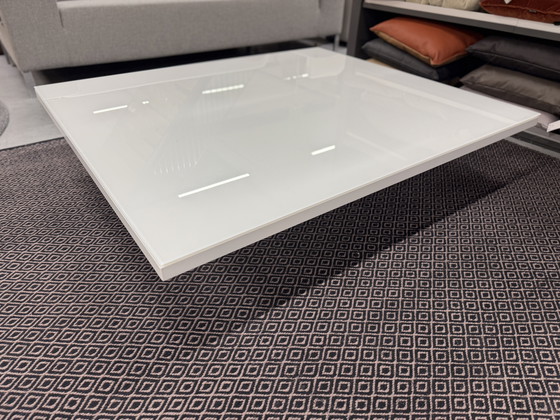 Image 1 of Mesa de centro Beek S7 de cristal blanco 140 x 120