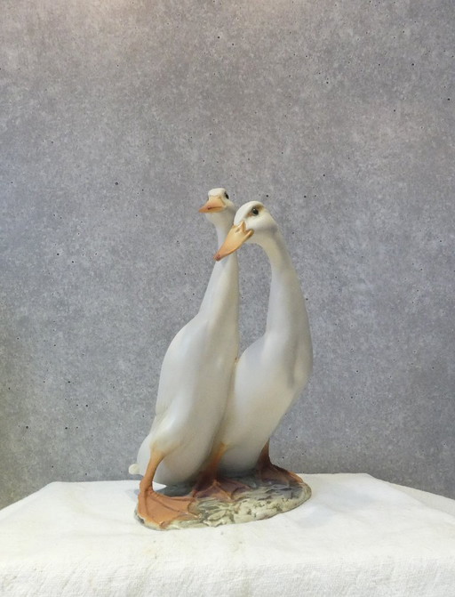 Kaiser Entenpaar Giuseppe Tagliariol Tay Bisquitporzellan UK4aEb – decoratieve objecten, Porcelain
