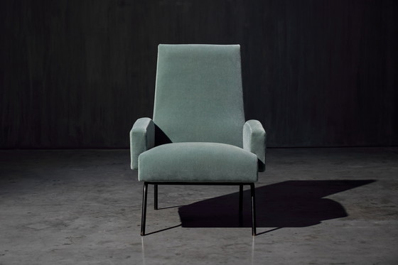 Image 1 of Mid Century Modern Lounge Chairs im Stil von Gastone Rinaldi, Italien, 1950er Jahre
