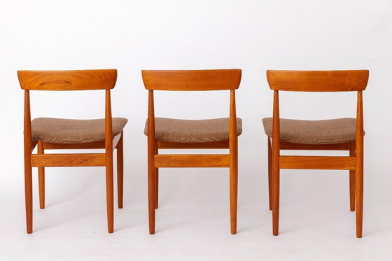 Image 1 of Set of 3 Vintage Teak Dining Chairs by Farsø Stolefabrik, Danish Mid-Century Modern, 1960s