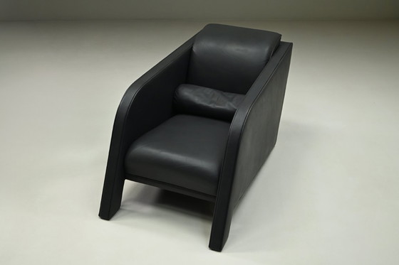 Image 1 of Zeldzame set van twee Ypsilon loungestoelen van Ulf Moritz, jaren 80, Nederland.