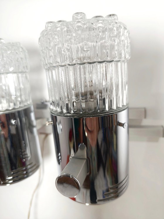 Image 1 of Lámpara de techo de cristal. España, años 50.