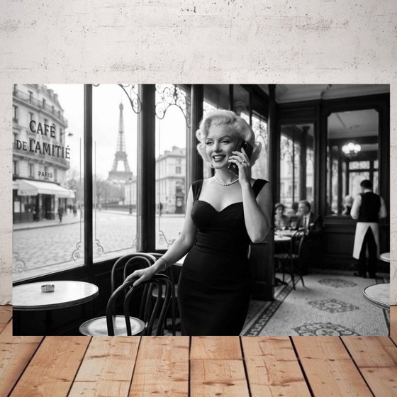 Photo Printed on Plexiglas / Limited Edition / Monroe / Decorative Frame – farouk ferrah, Wall decoration (photo 5 of 5)