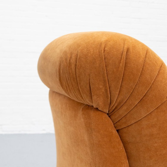 Image 1 of Poltrona italiana in ciniglia anni '70