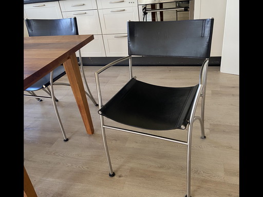 6 Chairs With Industrial Appearance